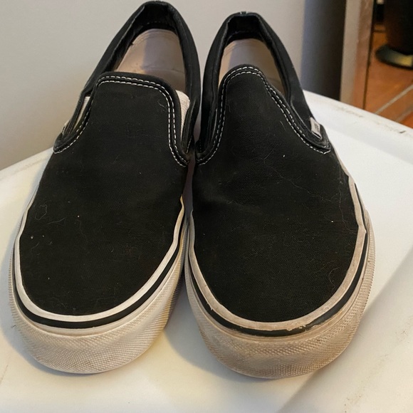 Black slip on vans - Picture 2 of 5